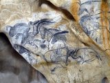 Pont d'Arc's cave, "Horses mural painting"
